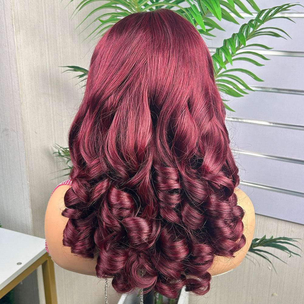 Perruque en cheveux humains