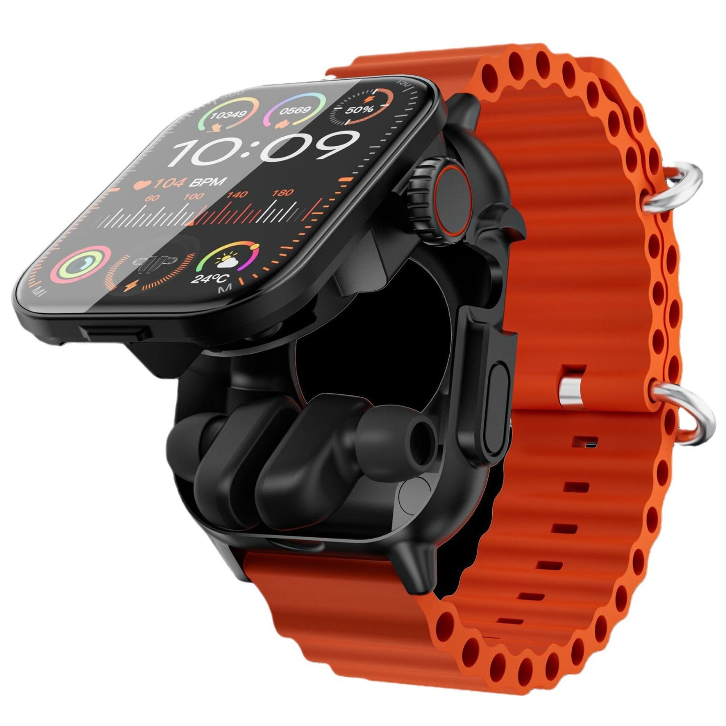 Montre intelligente GT8BUDS avec casque Bluetooth