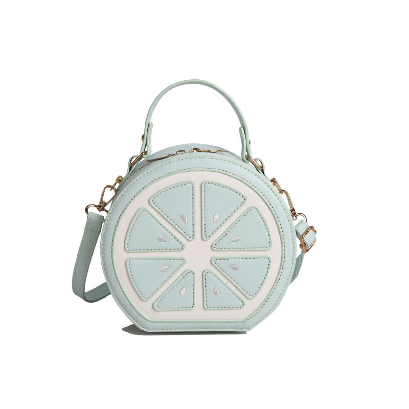 Sac bandoulière orange créatif