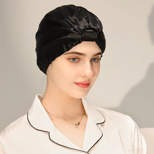 Bonnet de nuit pour protéger les cheveux