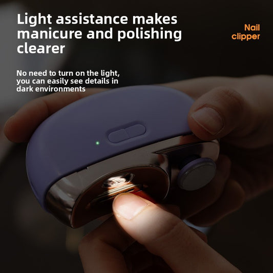 Meuleuse à ongles électrique rechargeable avec polisseuse