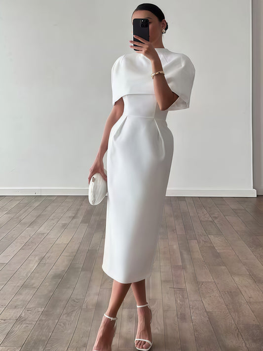 Robe moulante à une épaule