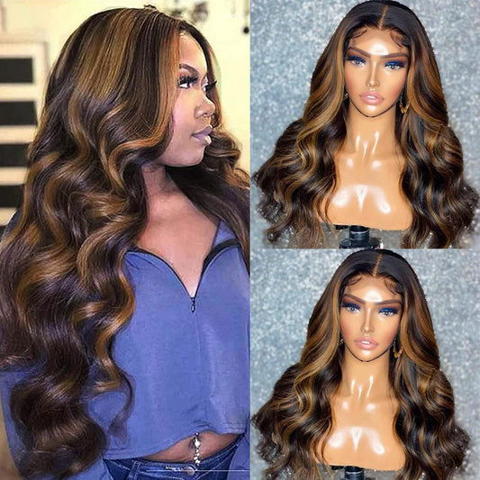 Perruque Lace Front en cheveux humains