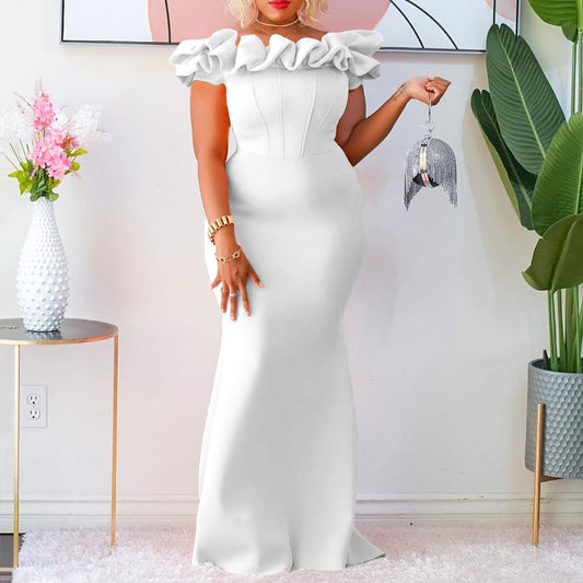 Habit :Robe de soirée sirène pour femme