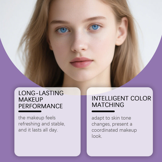 Ensemble de BB crème avec pinceau de maquillage