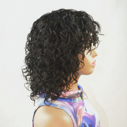 perruque en cheveux humains