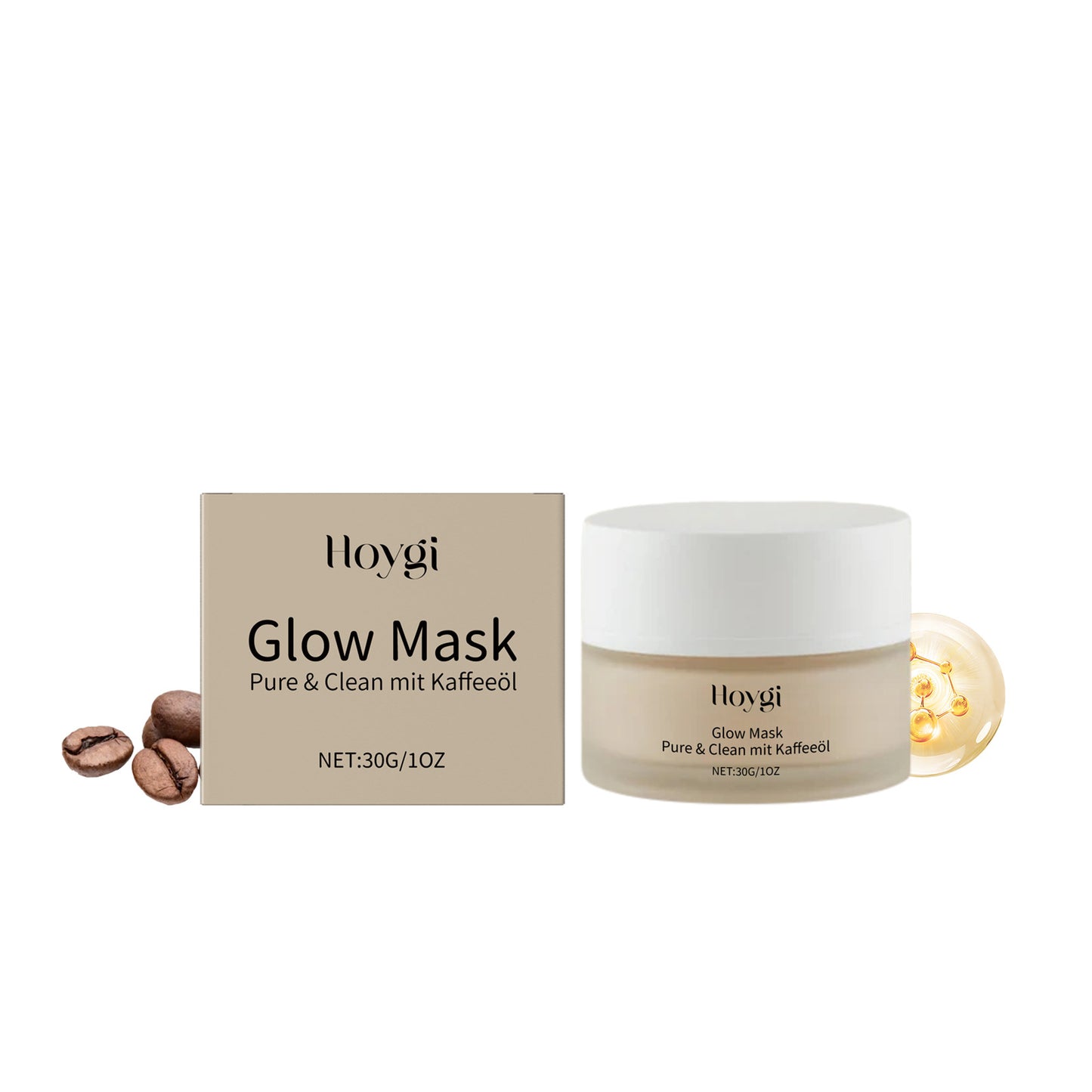 Masque facial hydratant Hoygi pour une peau douce