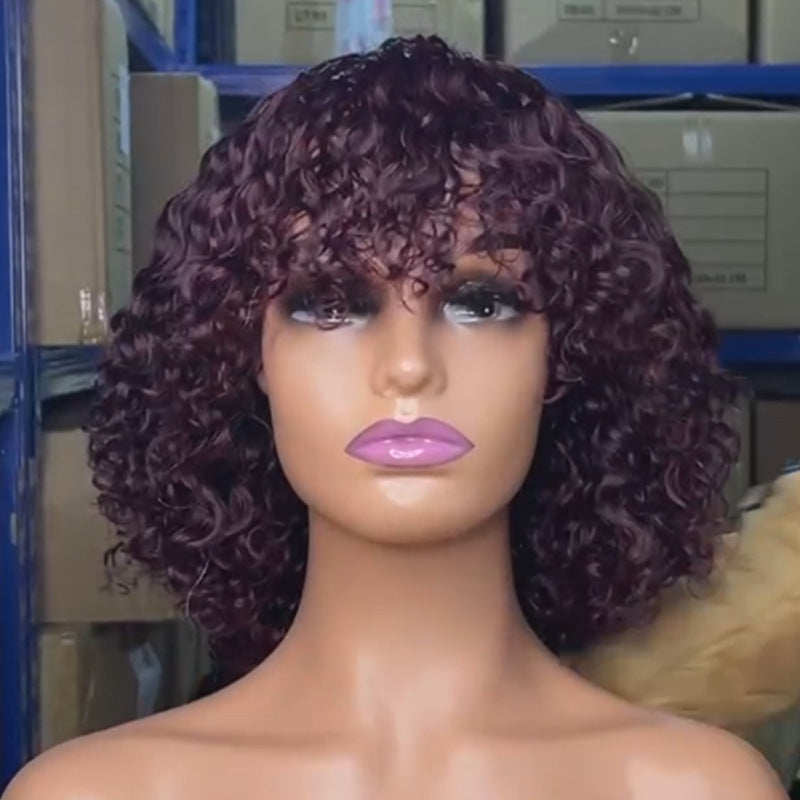 Perruque en cheveux humains