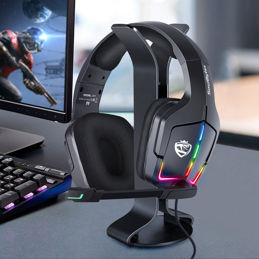 Casque de jeu filaire RGB