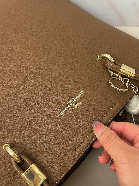 Sac cabas pour femme en cuir de vachette