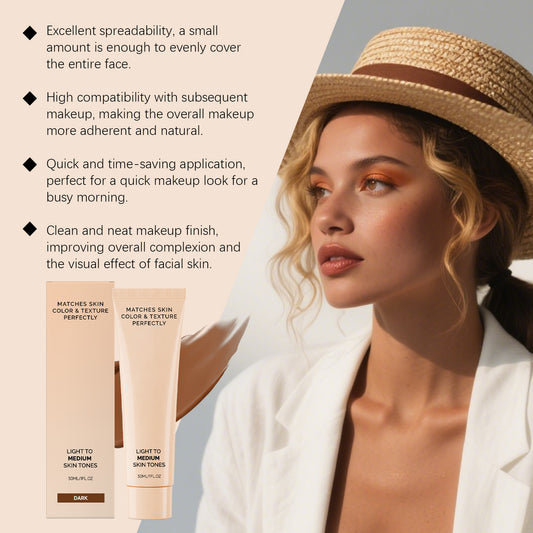 Fond de teint liquide correcteur pour peau foncée