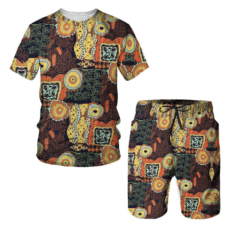 Shorts à manches courtes imprimés