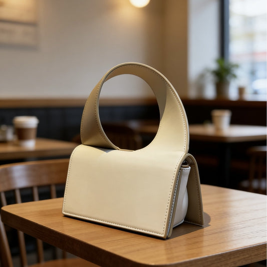 Sac bandoulière tendance à couleurs contrastées