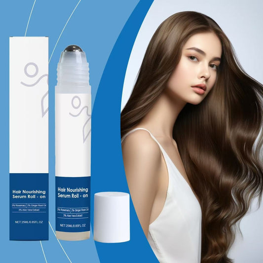 Nourishes and Cares for the Hair with Roller Ball Serum