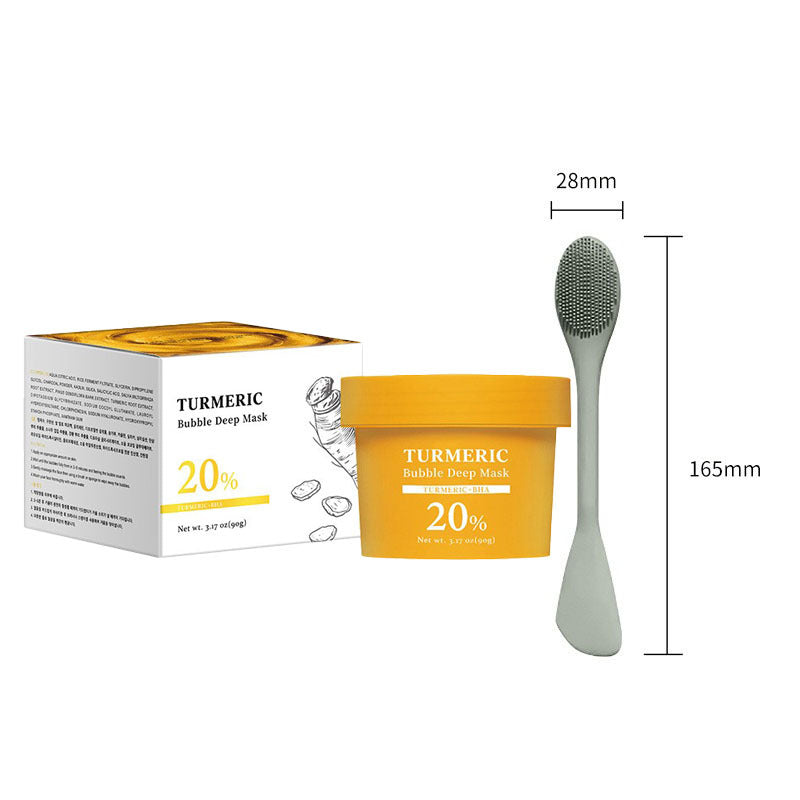Masque purifiant en profondeur à la boue et aux bulles carbonatées