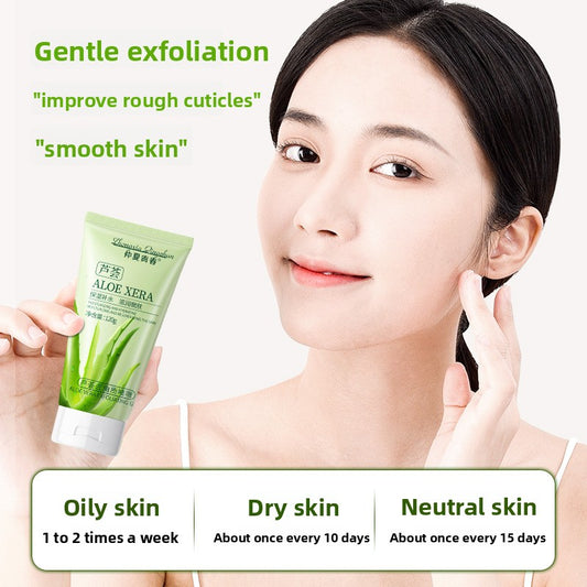 Gel exfoliant à l'aloe vera