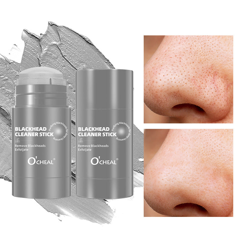 Masque nettoyant solide pour le visage à l'aubergine et au thé vert