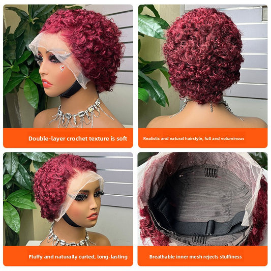 perruque en cheveux humains