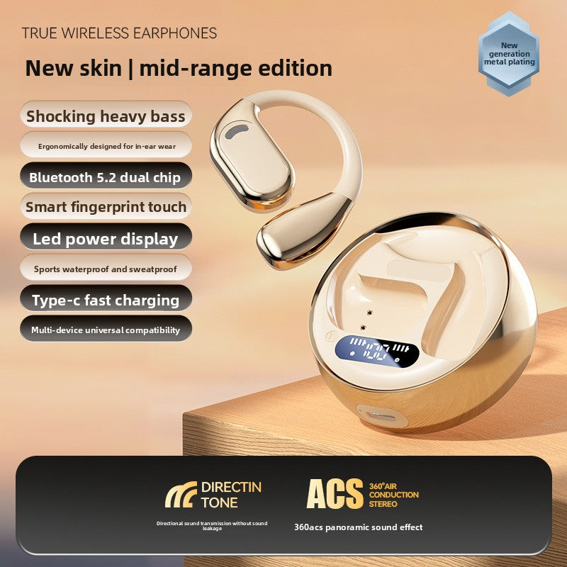 Casque Bluetooth sans fil avec traduction IA
