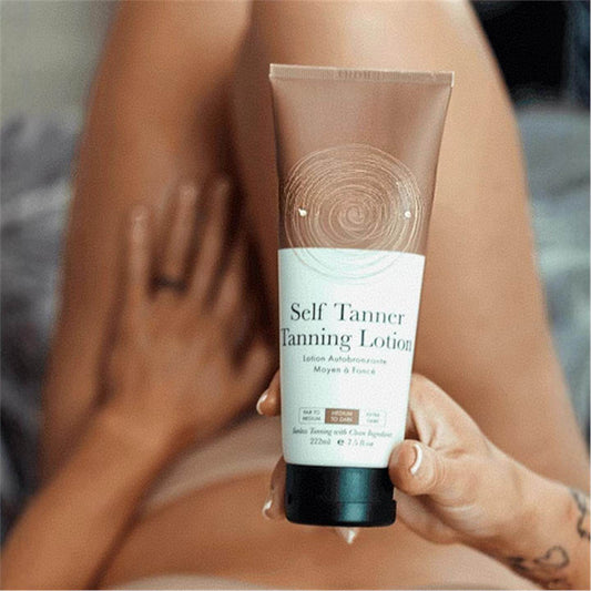 Lotion corporelle bronzante