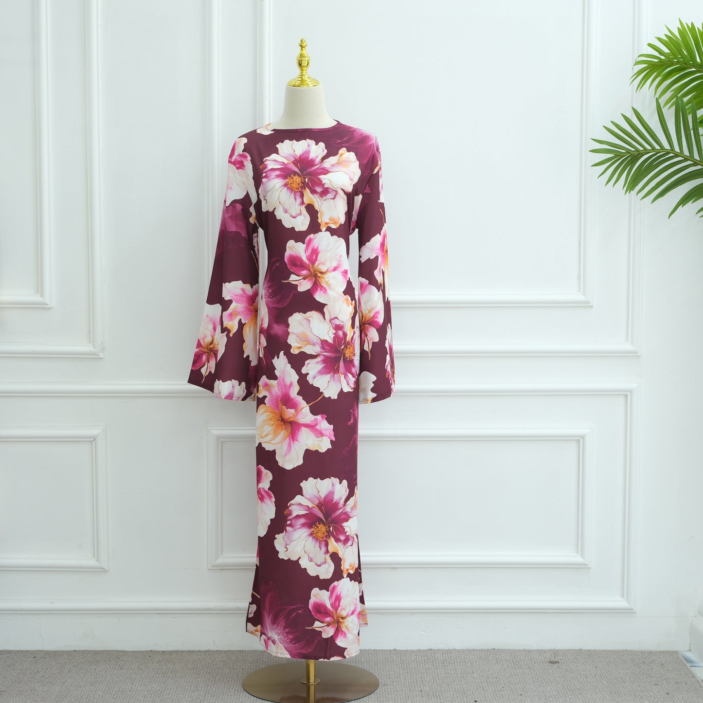 Robe imprimée grande taille