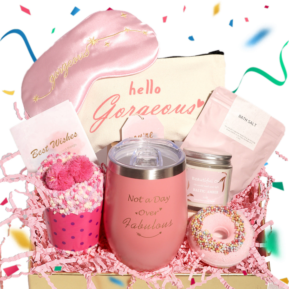 Coffret cadeau de bain d'aromathérapie