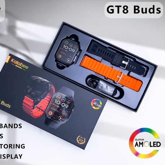 Montre intelligente GT8BUDS avec casque Bluetooth