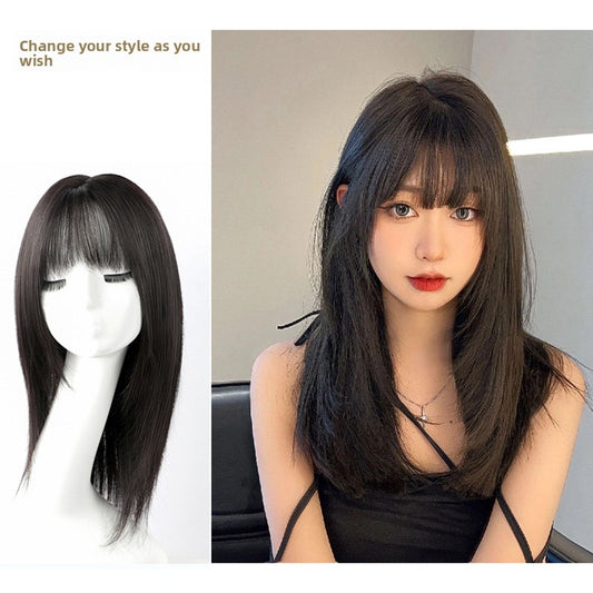 Perruque en cheveux humains