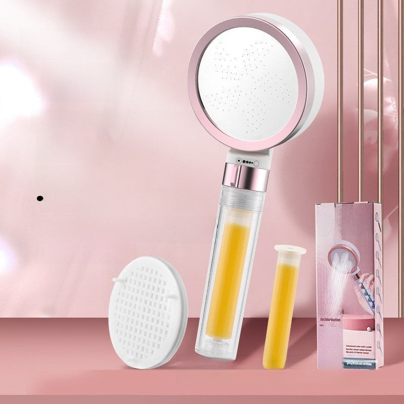Pomme de douche filtrante parfumée pour soins de la peau et usage beauté