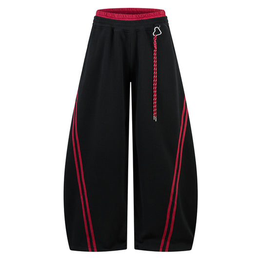 Pantalon de survêtement rayé vintage