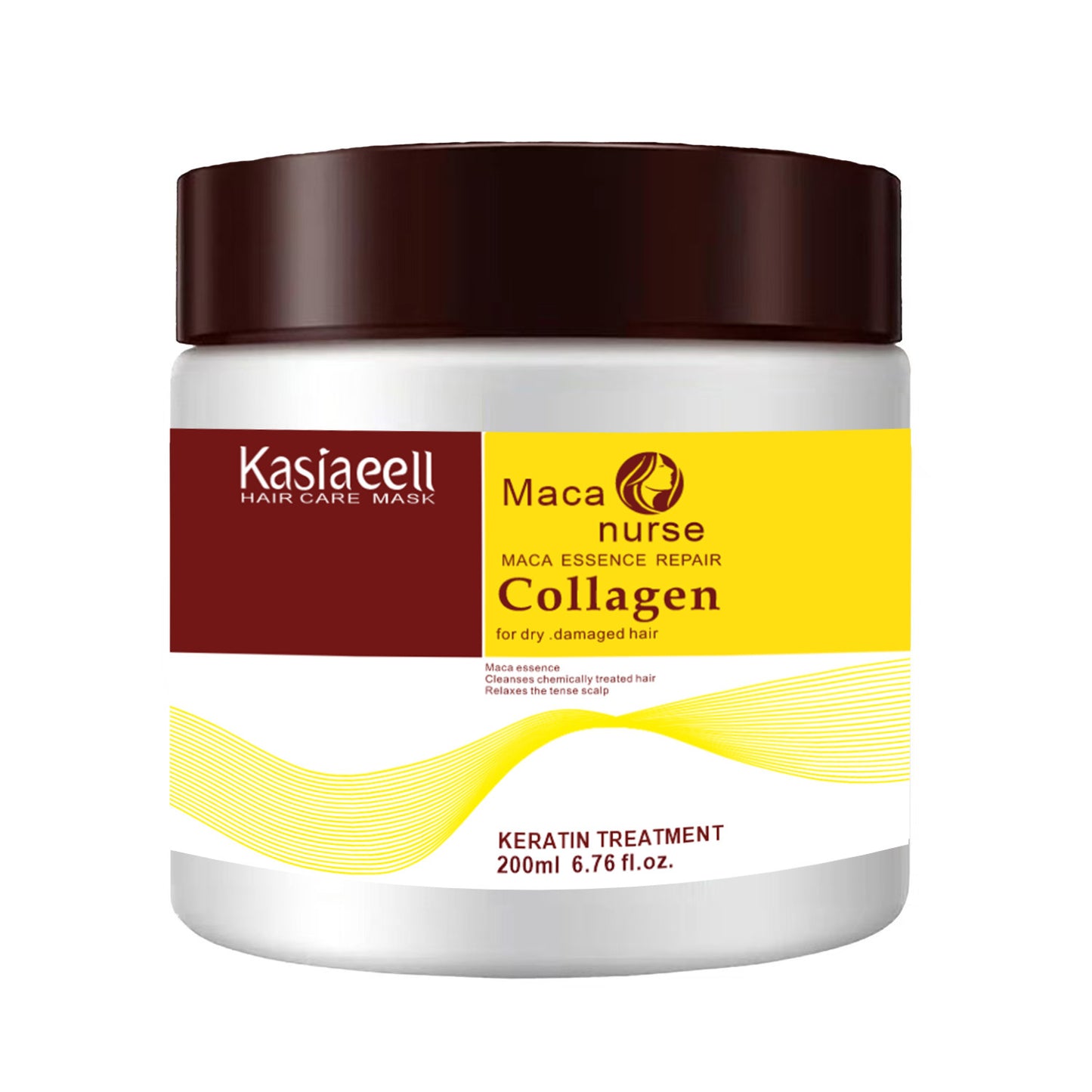Shampoing masque capillaire au collagène