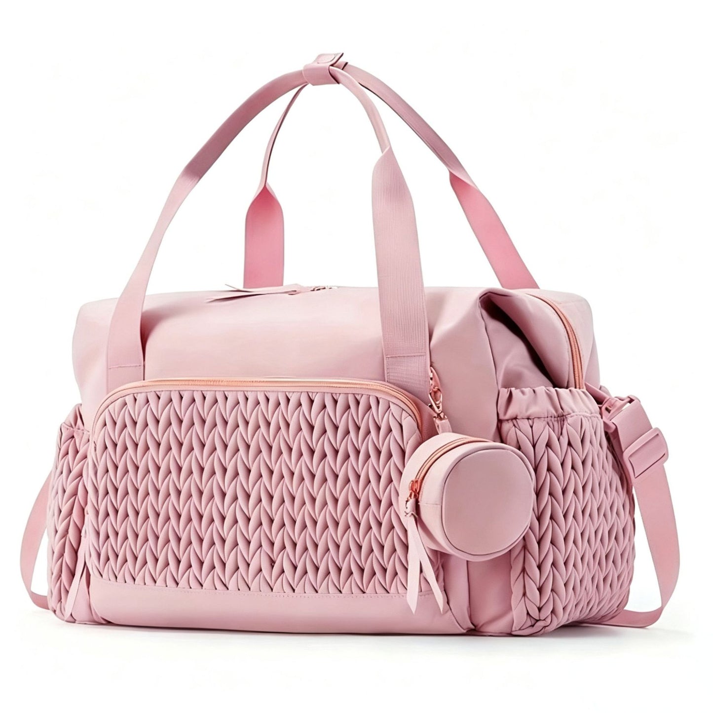 Sac à langer grande capacité avec étui à tétine
