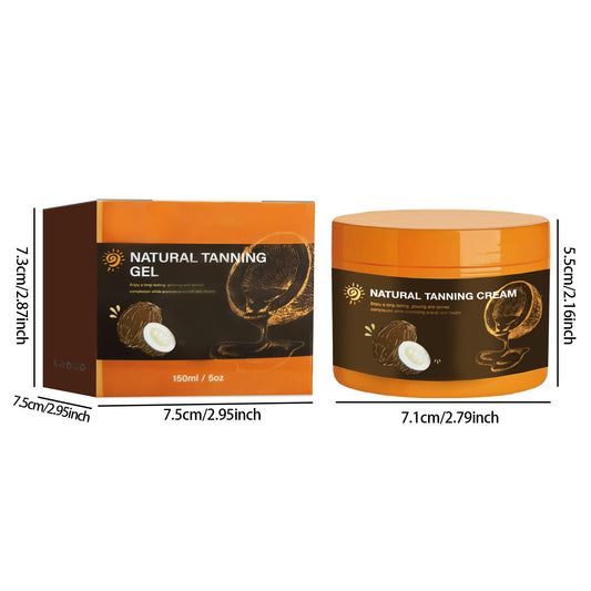 Crème autobronzante hydratante et nourrissante pour un teint éclatant.