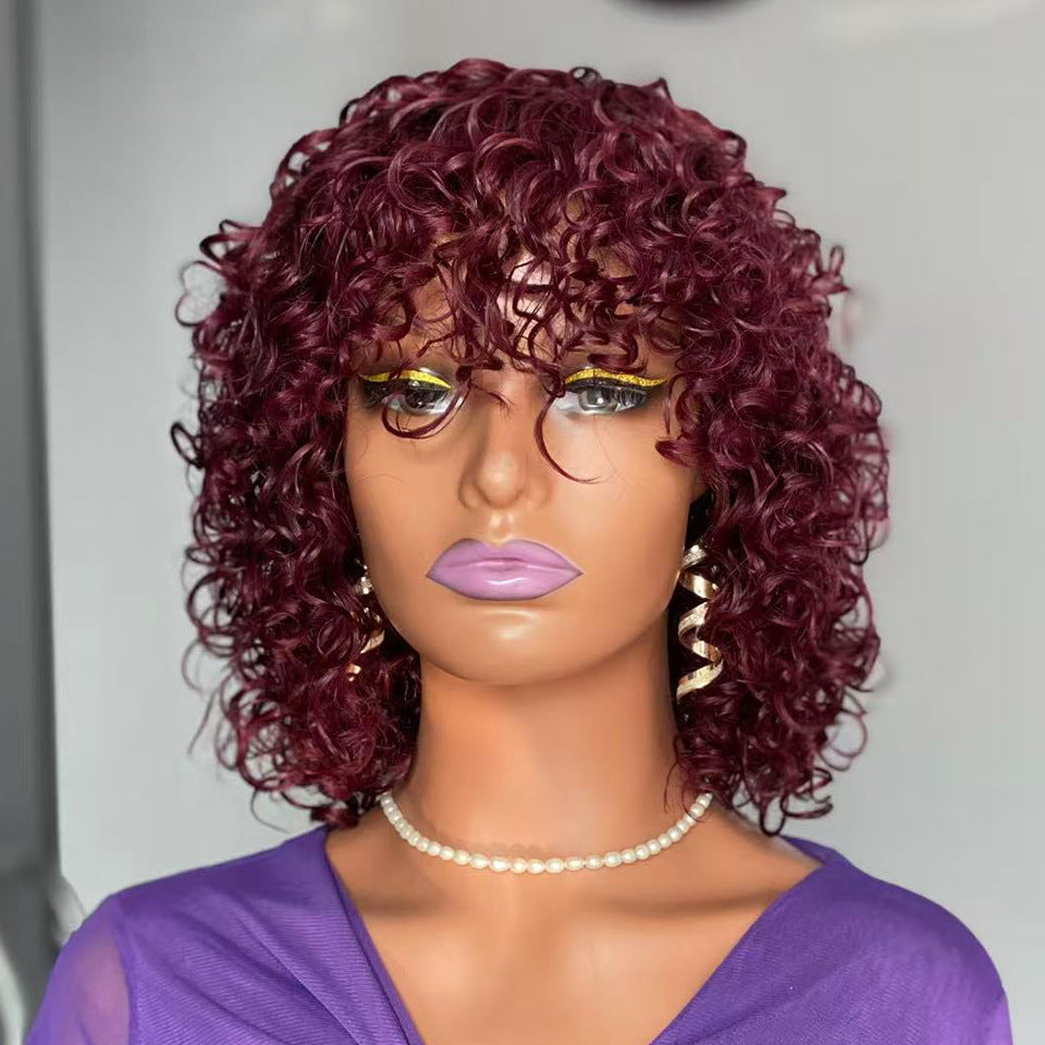 perruque en cheveux humains
