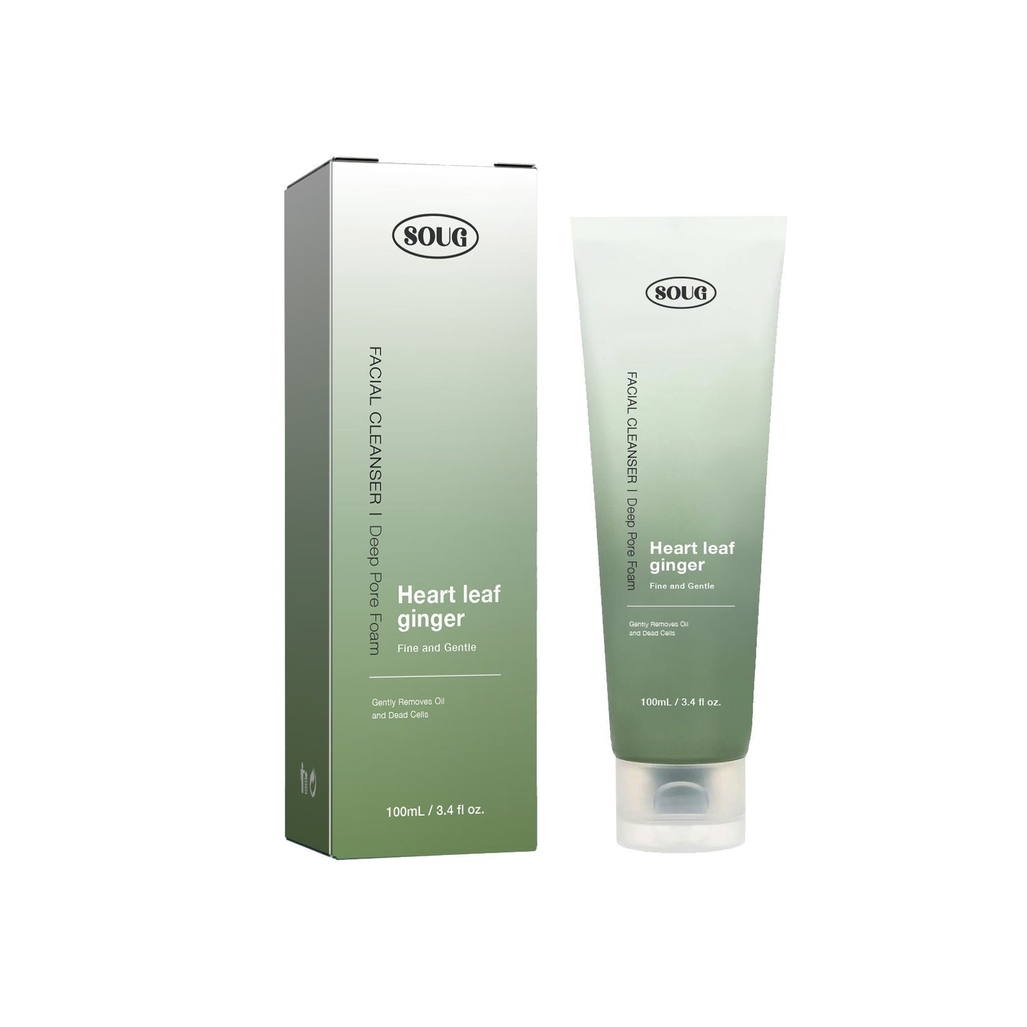 Mousse nettoyante pour pores profonds à la quercétine Heartleaf