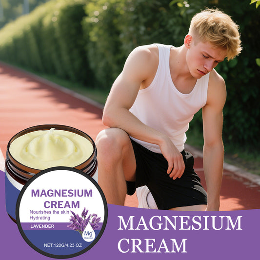Crème hydratante au magnésium