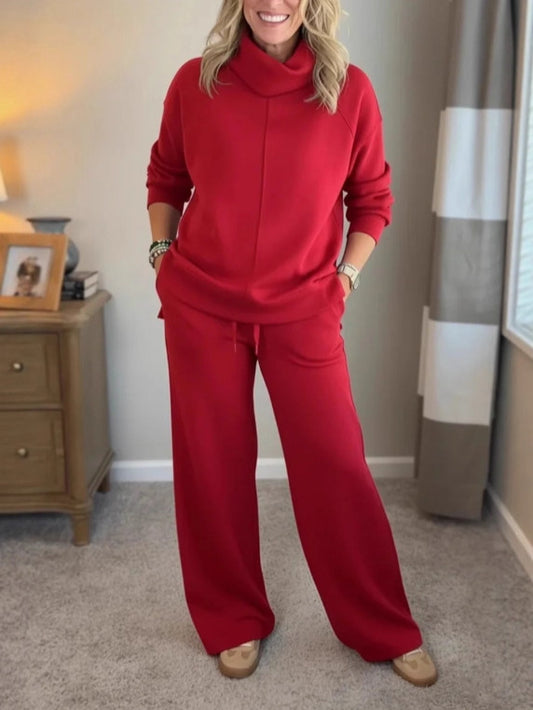 Ensemble sweat à capuche deux pièces automne/hiver