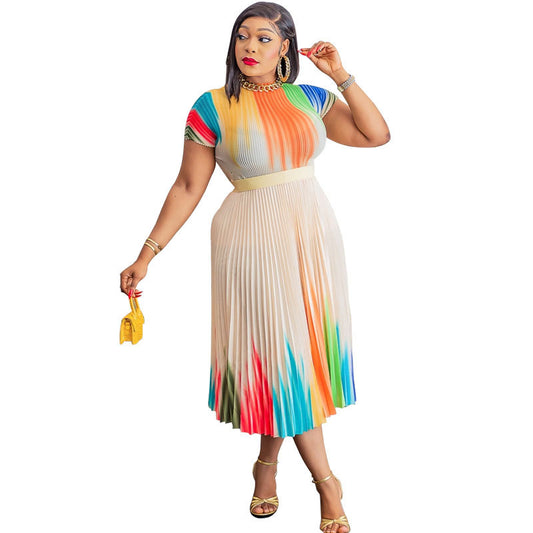 Habit :Robe décontractée grande taille pour femme