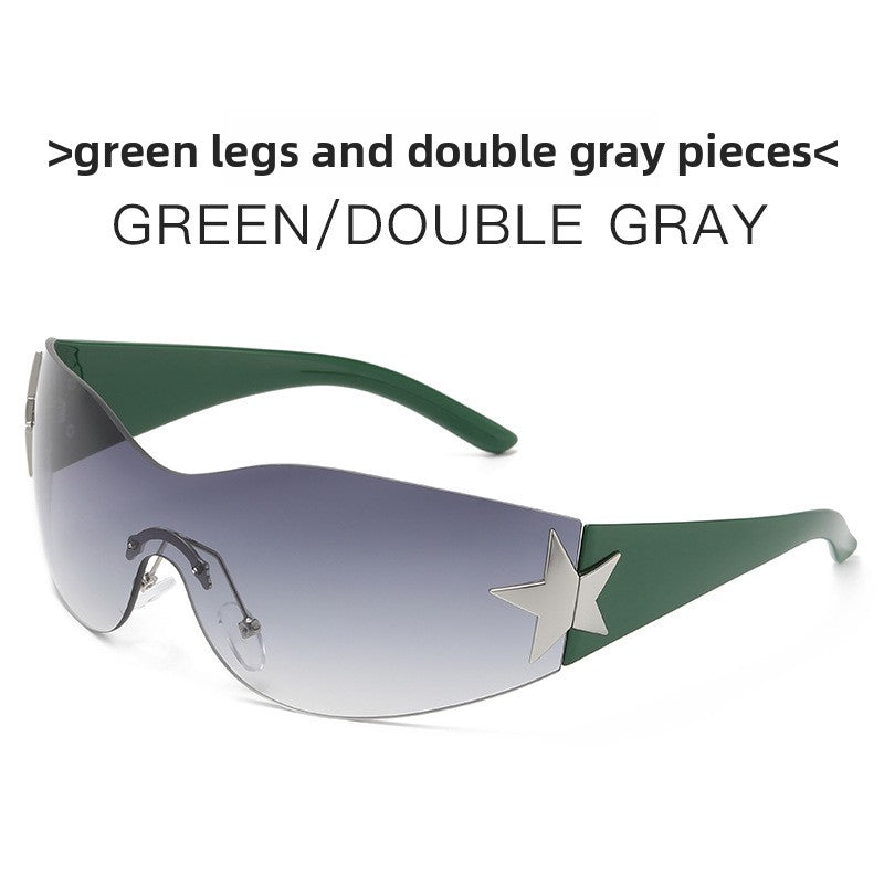 Lunettes de soleil polarisées Aviateur Y2K