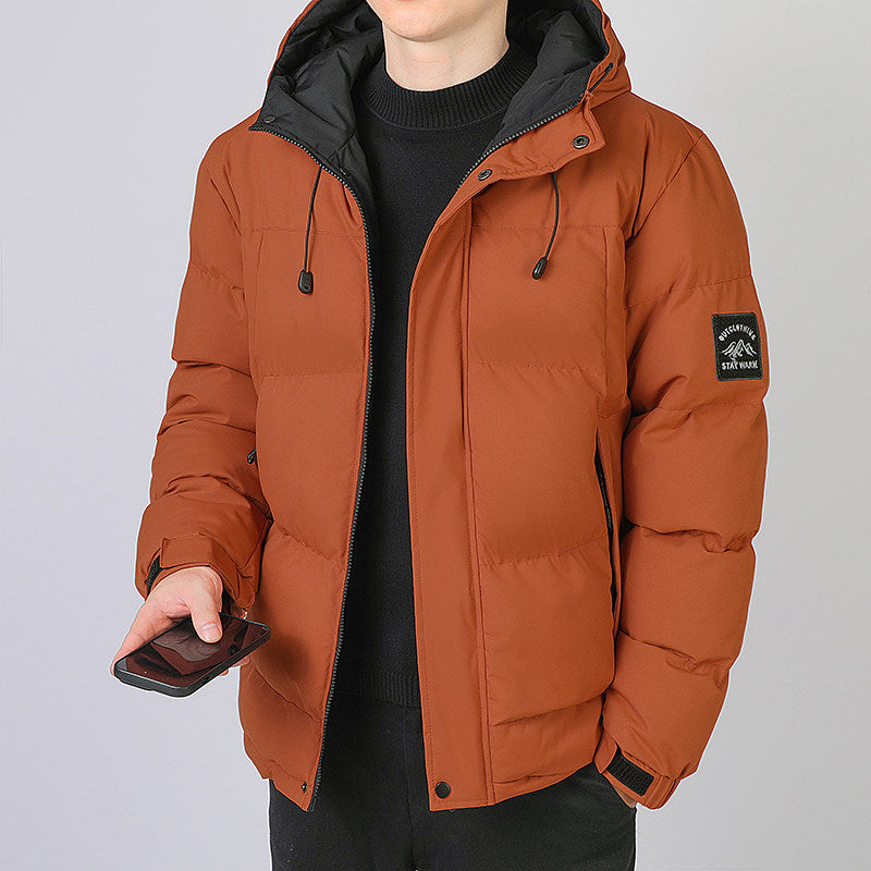 Veste d'hiver thermique coupe-vent pour homme