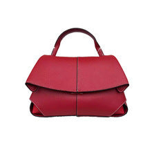 Sac bandoulière plissé en cuir véritable Polène Smile