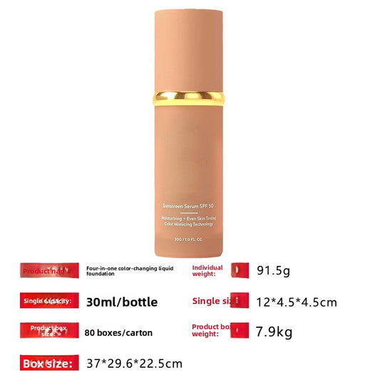 Fond de teint liquide nourrissant 4 en 1