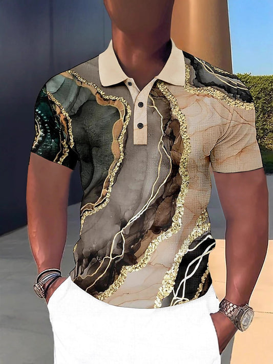 Polo à revers imprimé en 3D personnalisable