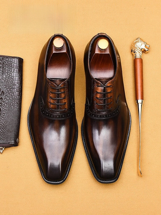 Chaussures en cuir pour hommes