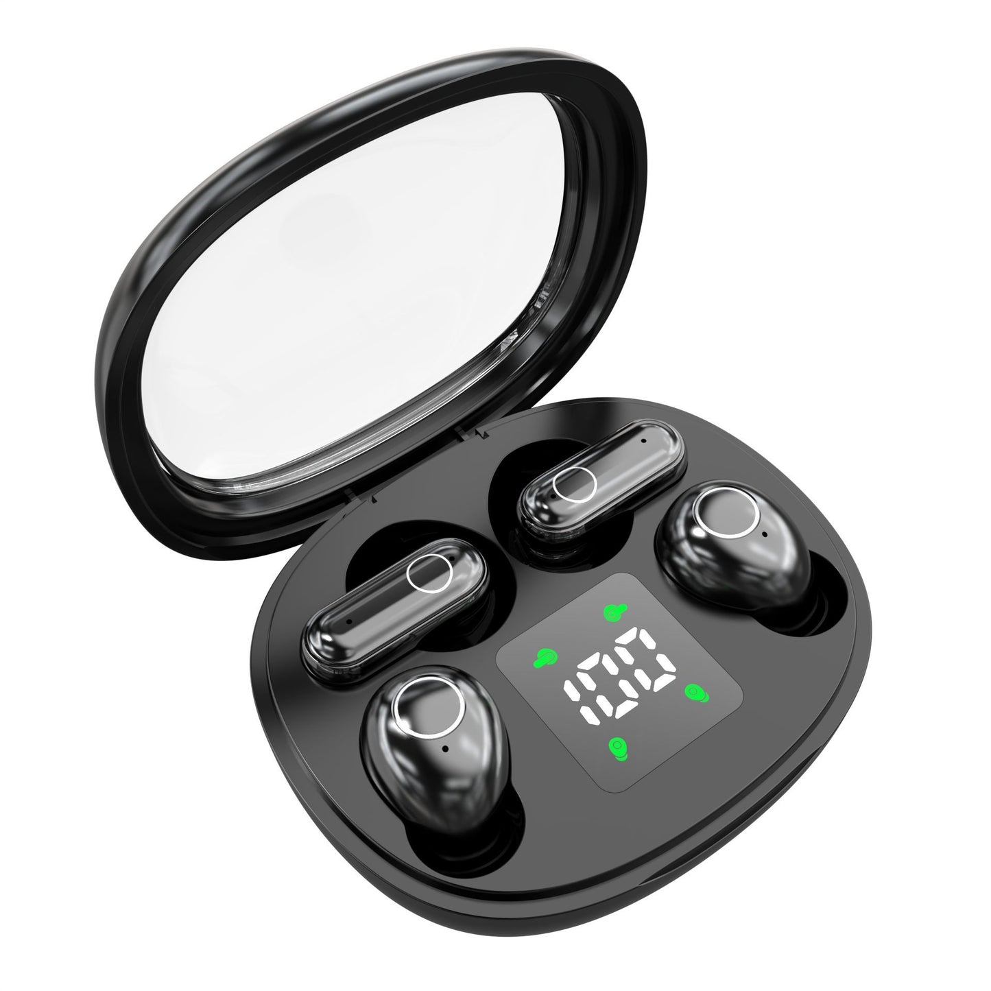 Écouteurs sans fil Bluetooth SK35 avec affichage numérique