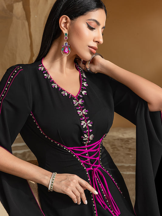 Robe de soirée pour femmes Stitch Diamond