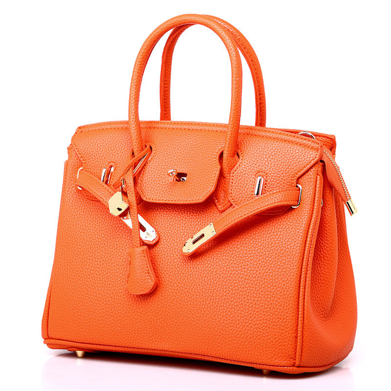 Sac à main tendance pour femme en cuir grainé