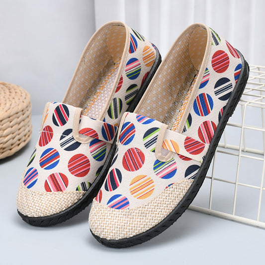 Chaussures simples brodées