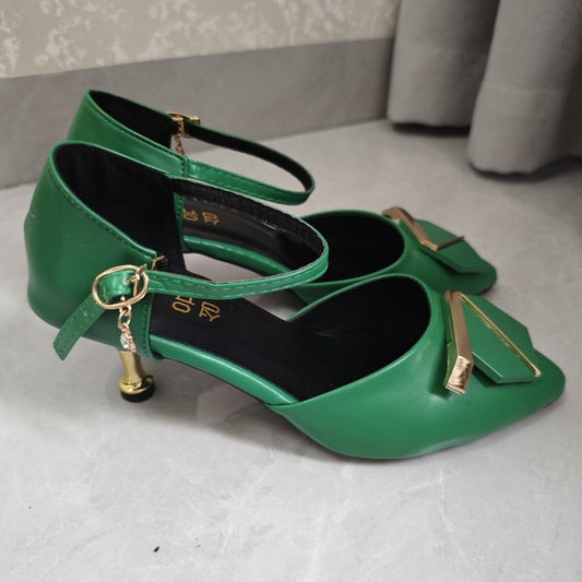 Chaussures :Sandales à talons épais pour femmes