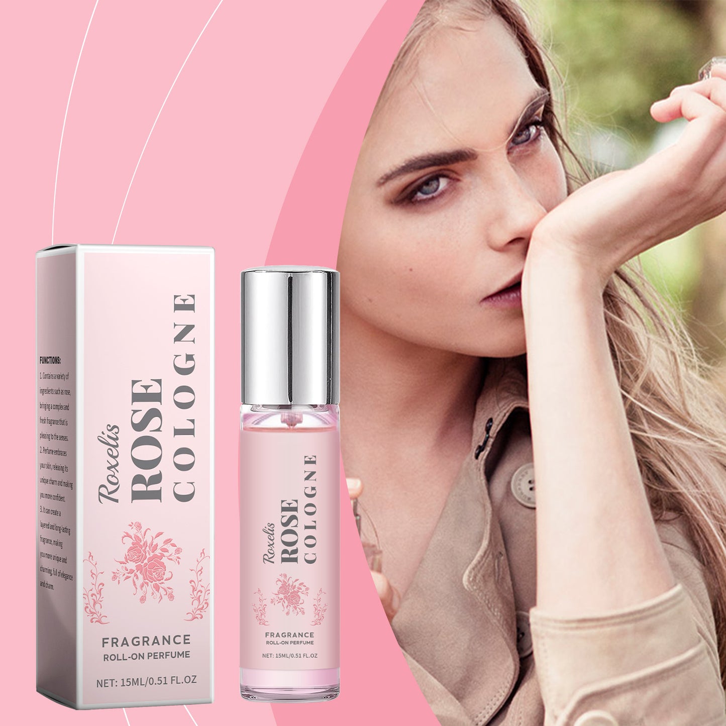 Parfum Rose Élégante pour le Bal